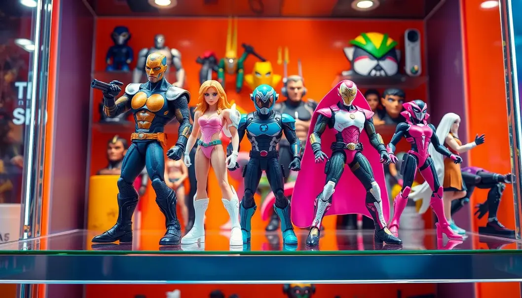 Futuristic designs breathe new life into classic figures.